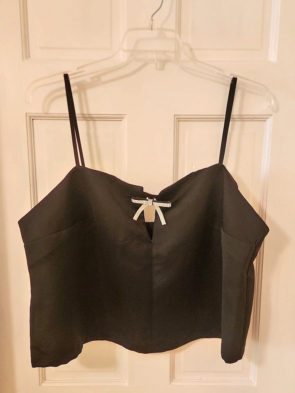Divided Camisole Crop Top